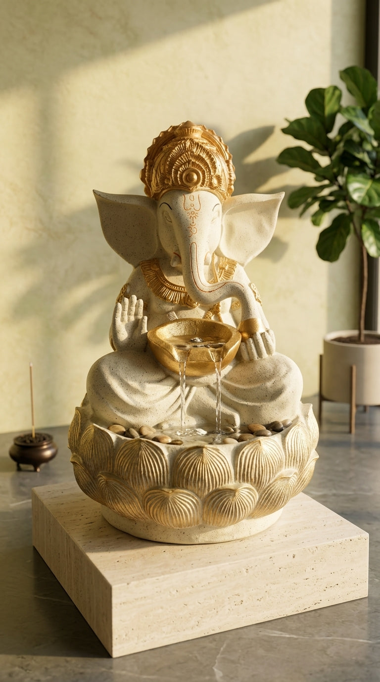 Handcrafted Ganesh Ji Water Fountain