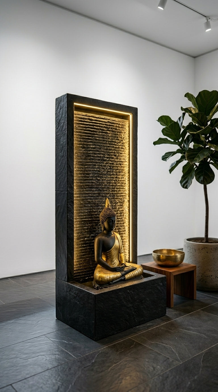 Handcrafted Buddha Water Fountain