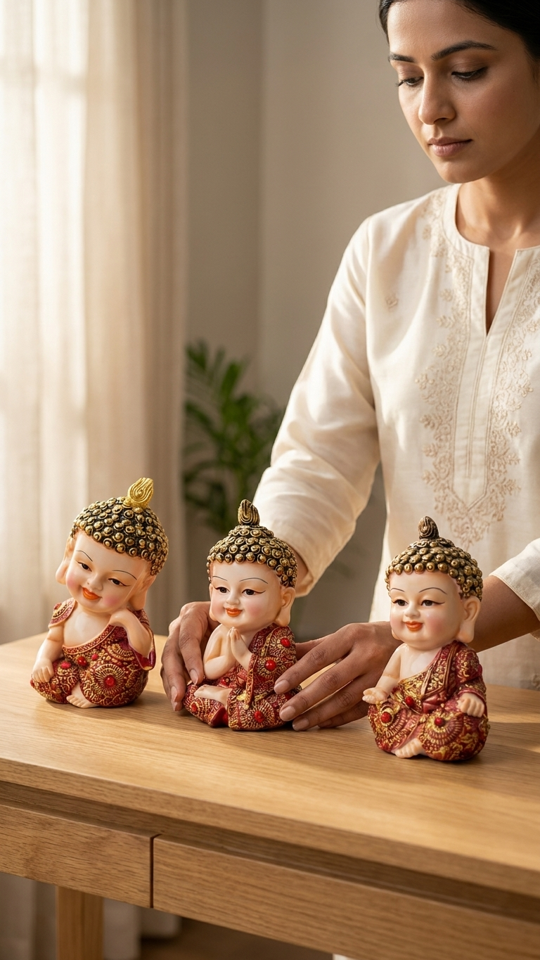 Buddha statue set for home decor India