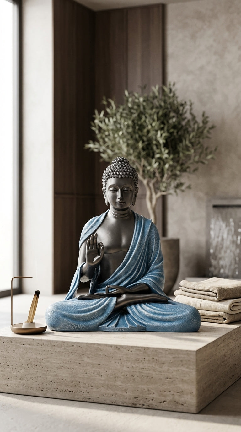 Handcrafted Modern Buddha Statue