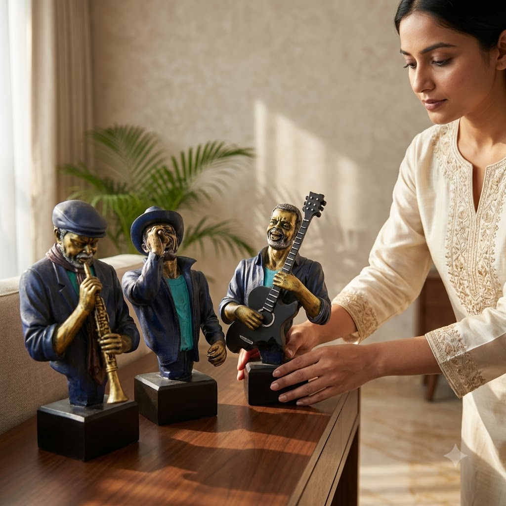 Musician Showpiece Set of 3