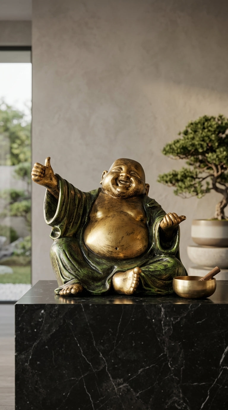 Prosperity Laughing Buddha Showpiece 
