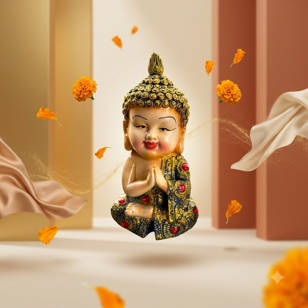 3 Wise Buddha Monk