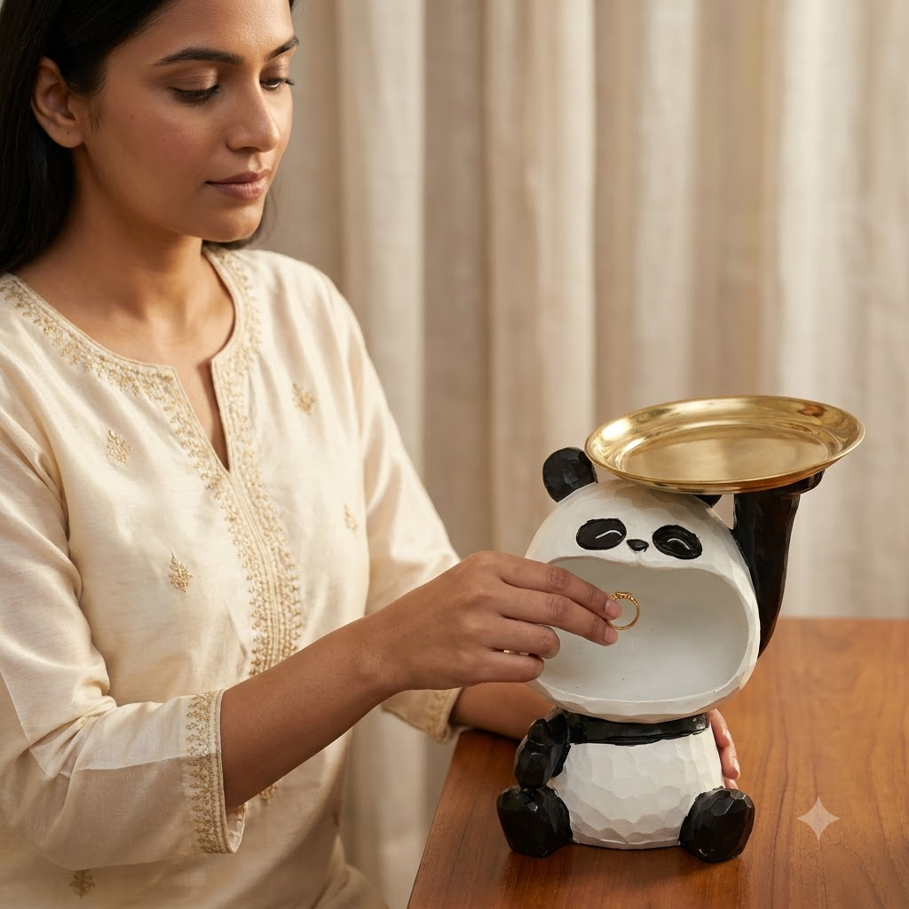 Panda with Tray
