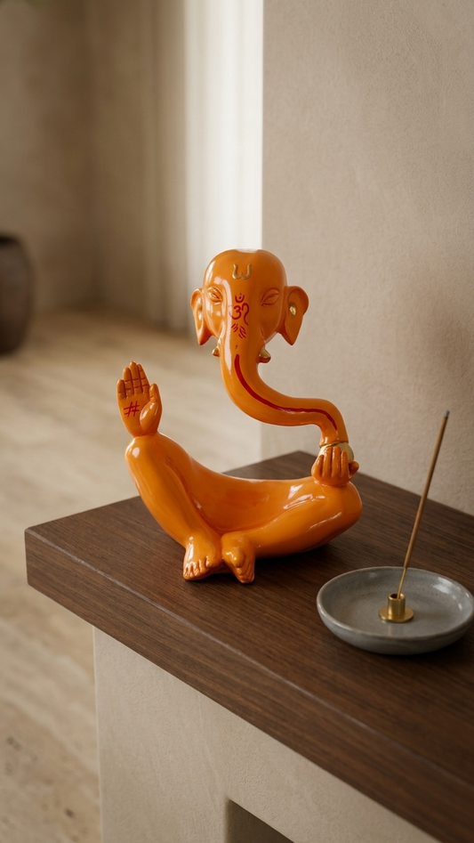 Handcrafted Modern Ganesha Showpiece – Lord Ganesha Idol for Home