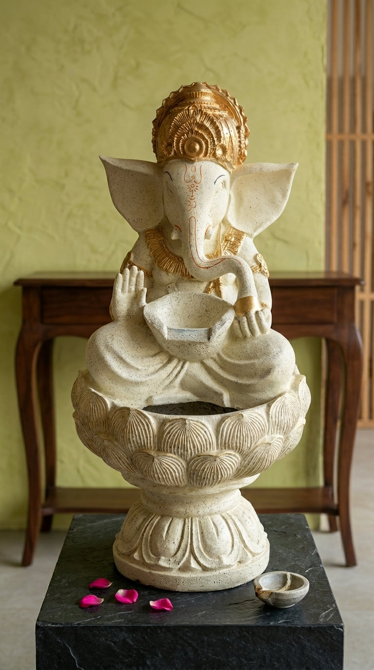 Handcrafted Ganesh Ji Water Fountain
