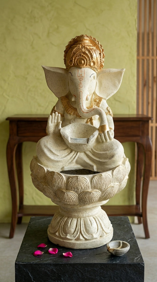 Handcrafted Ganesh Ji Water Fountain