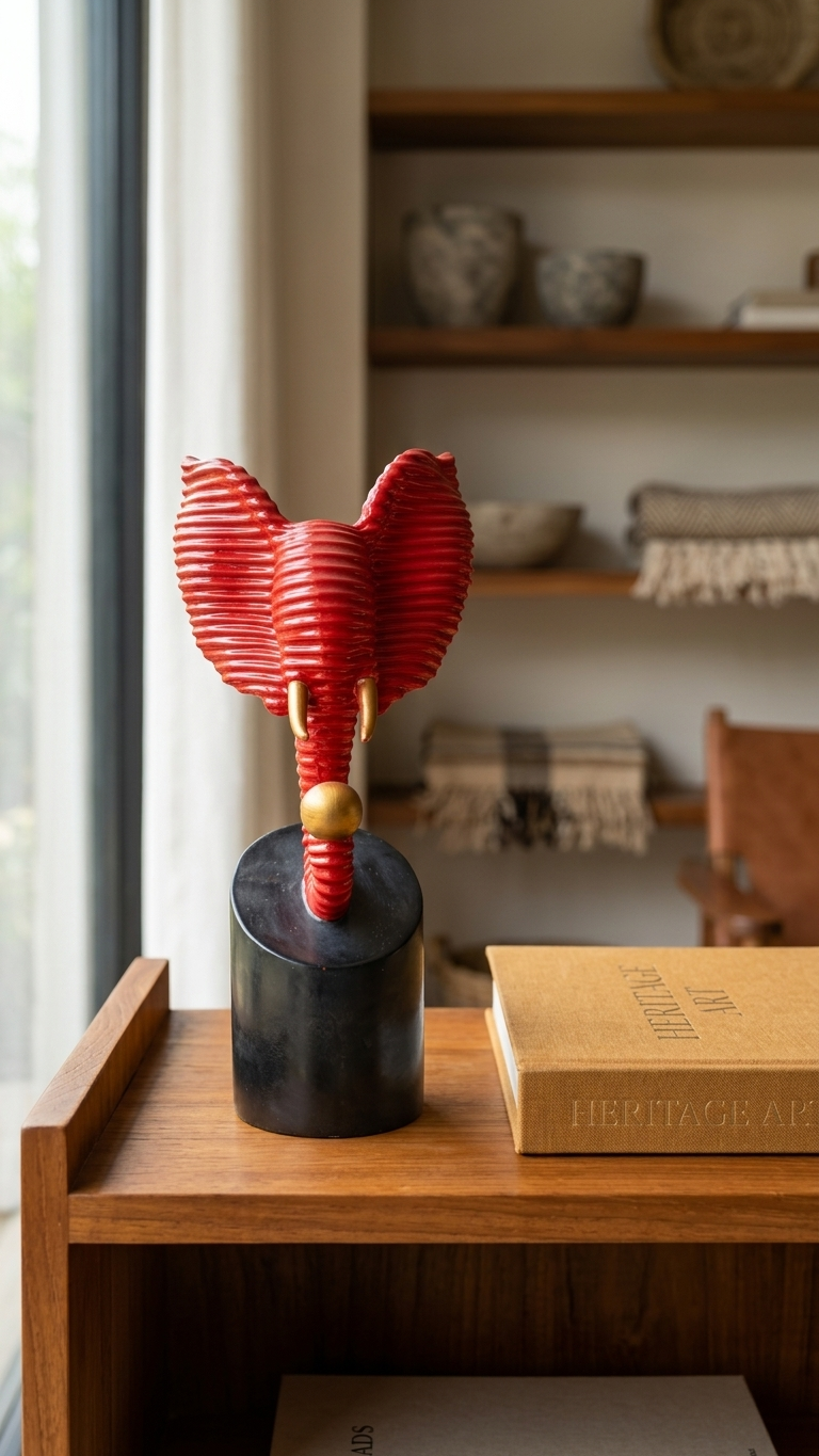 Handcrafted elephant showpiece