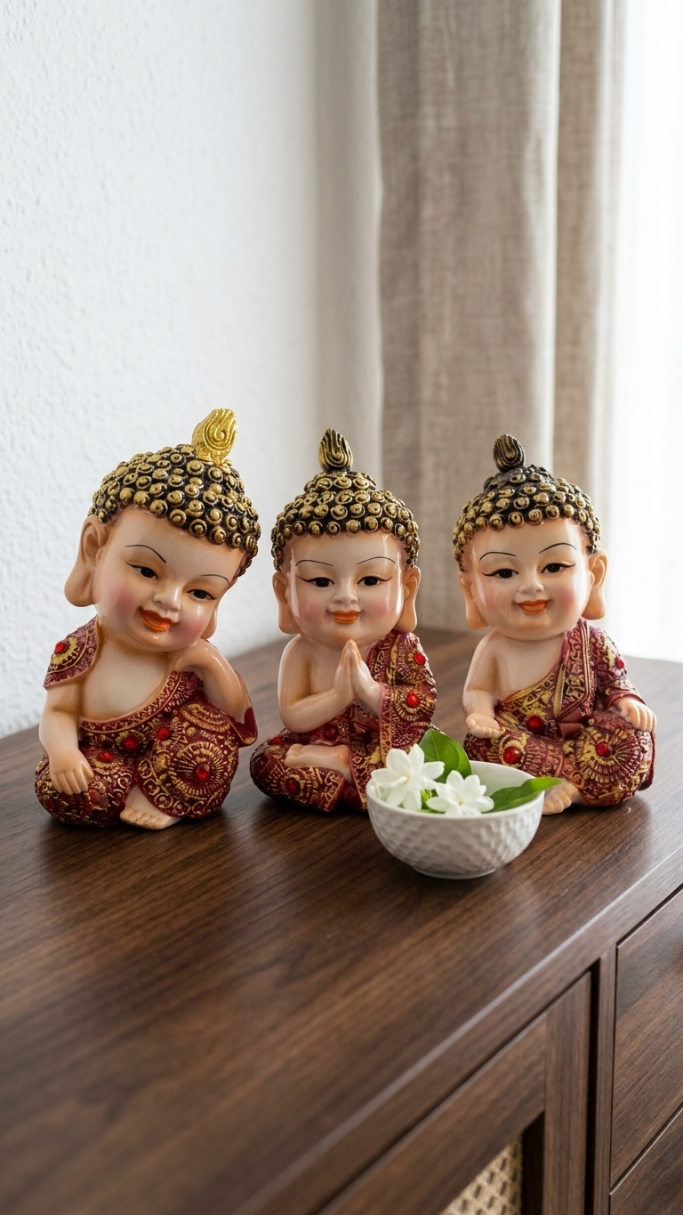 Buddha statue set for home decor India