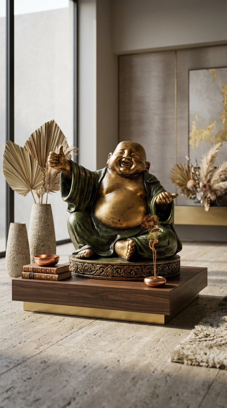 Prosperity Laughing Buddha Showpiece 