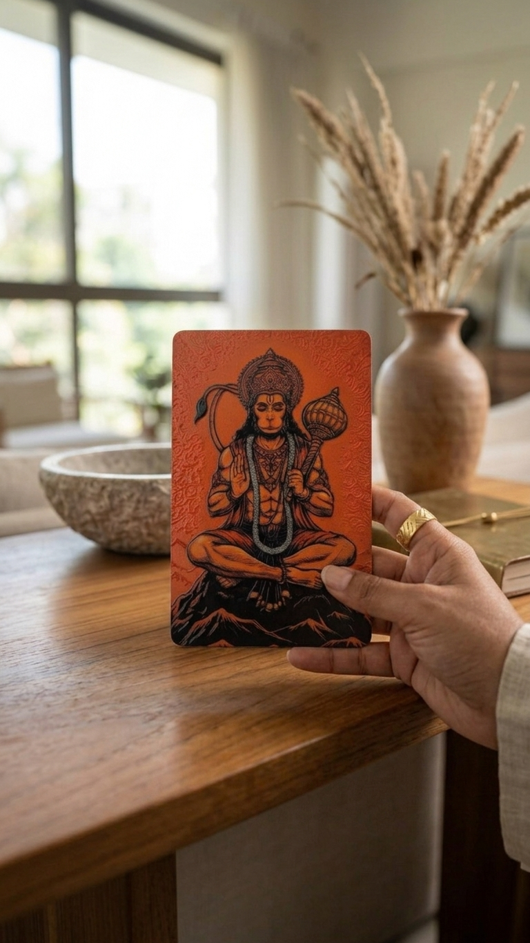 Handcrafted Hanuman Fridge Magnet 