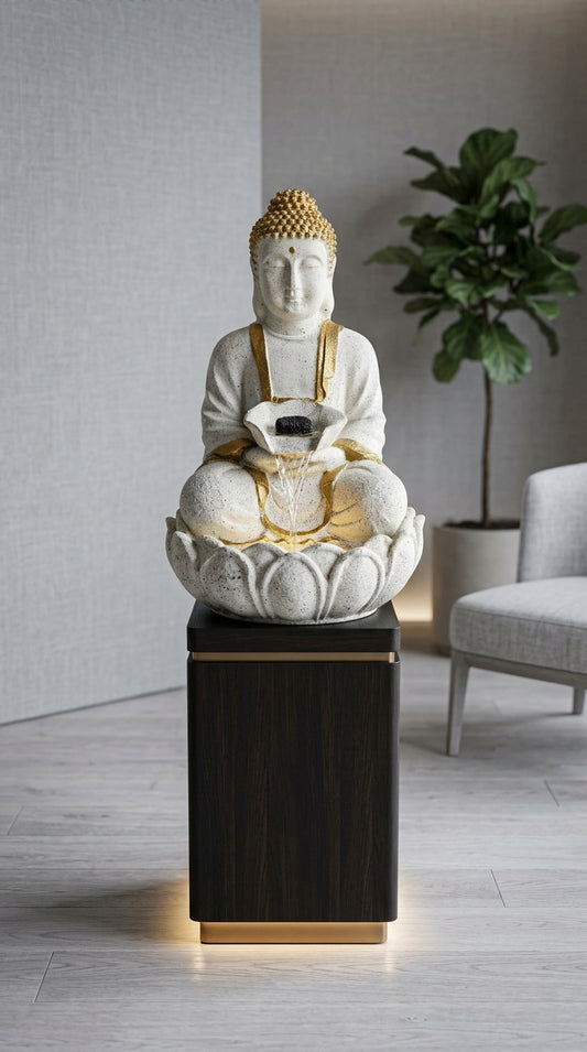 Handcrafted Luxury Buddha Water Fountain