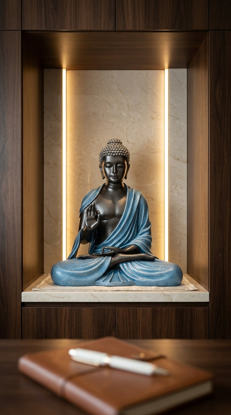 Handcrafted Modern Buddha Statue