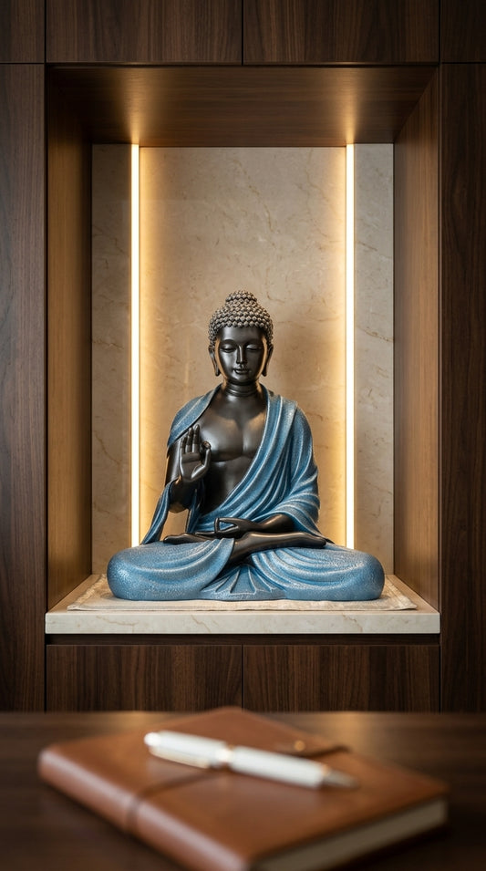 Handcrafted Modern Buddha Statue