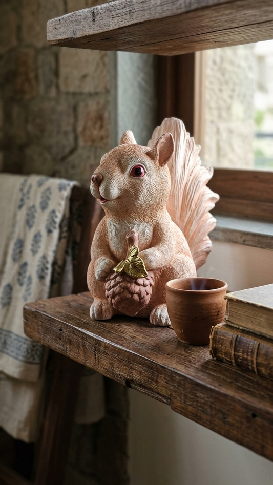 Handcrafted Squirrel Showpiece