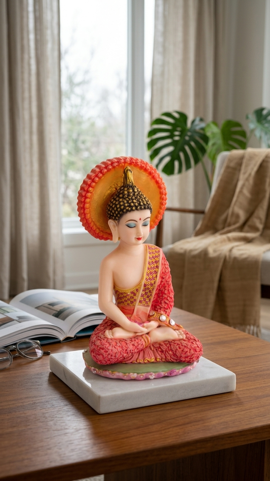handcrafted Buddha showpiece