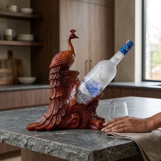 Peacock Bottle Holder