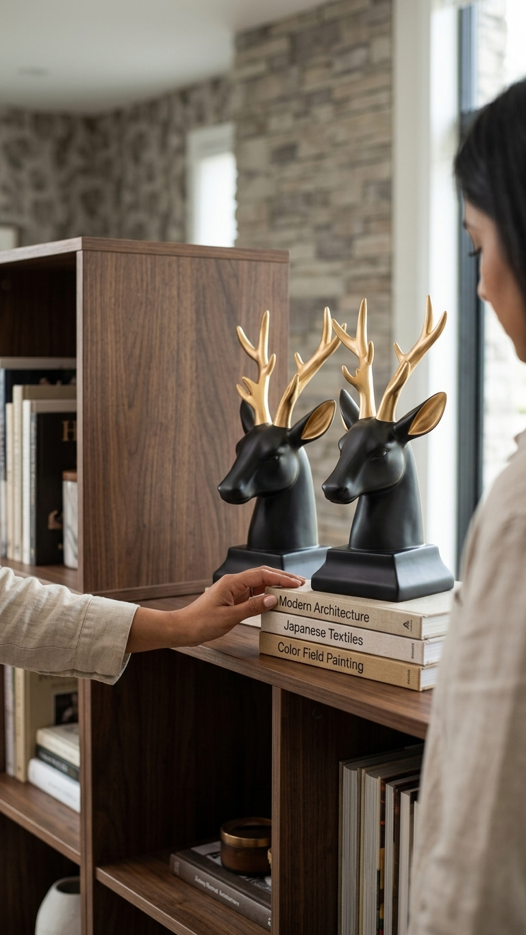 Luxury deer head statue home decor India – Modern Home Decor