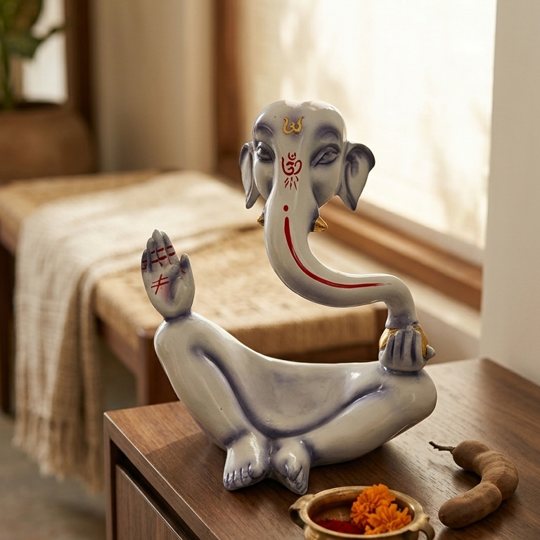 White Ganesha