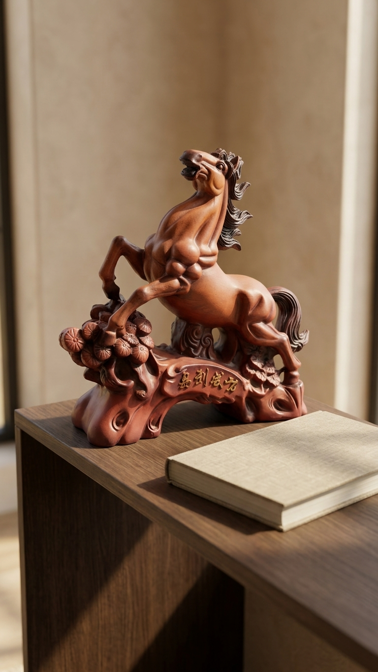 Majestic Running Horse Showpiece