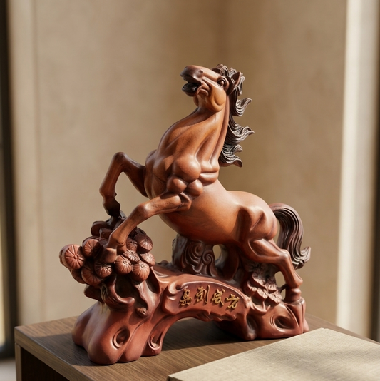 Majestic Running Horse Showpiece