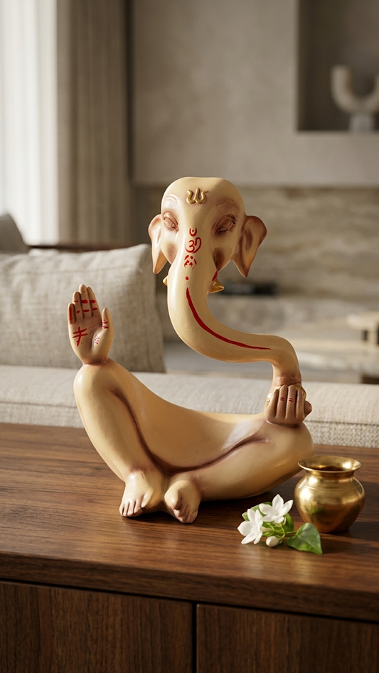 Handcrafted Modern Ganesha Showpiece for Home & Spiritual Gifting