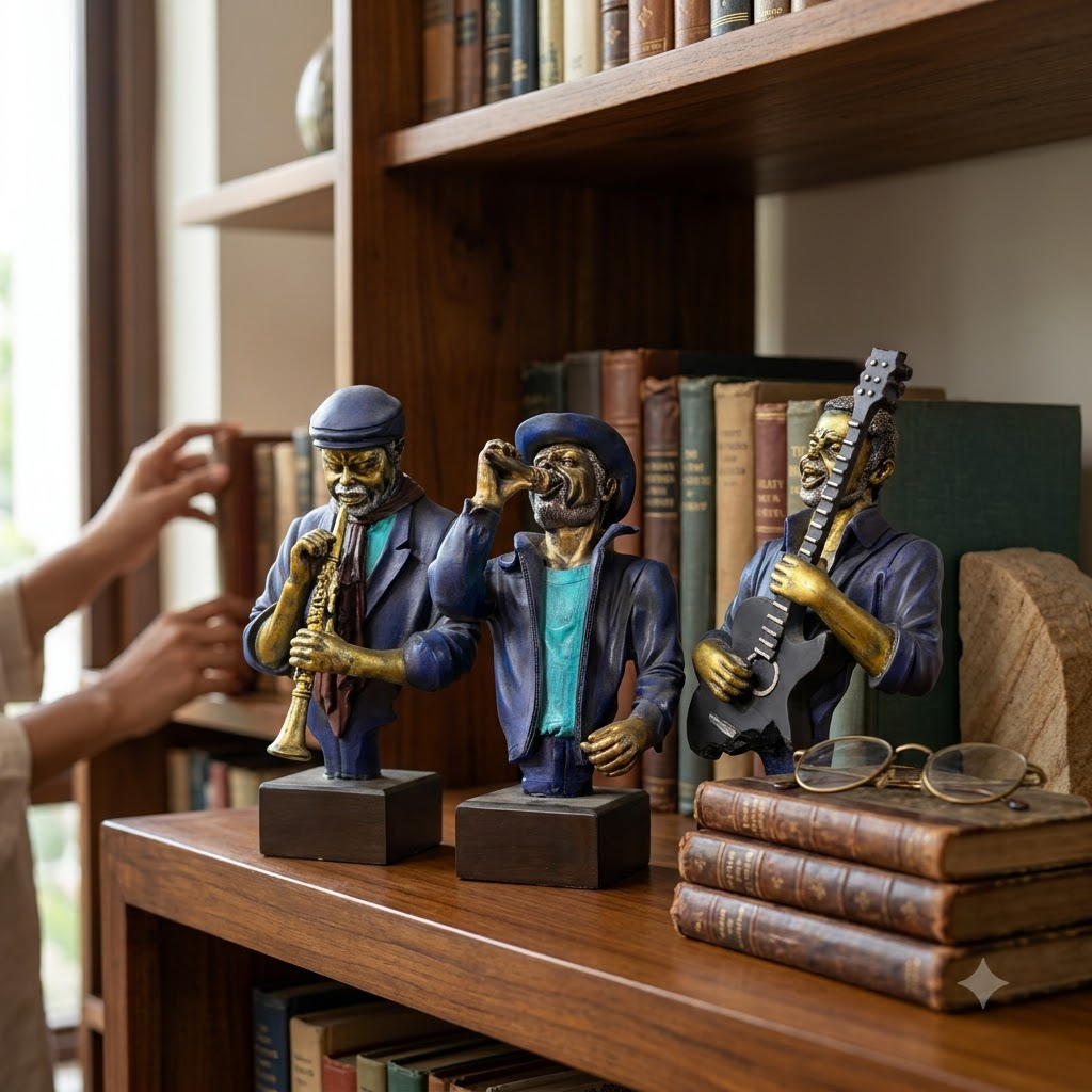 Musician Showpiece Set of 3