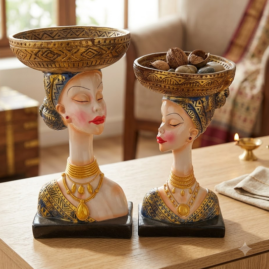 Lady Face Bowl Set of 2