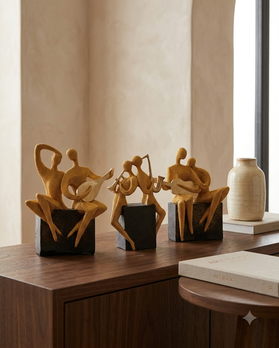 Abstract Musician Set of 3