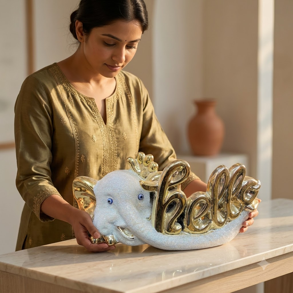Elephant Showpiece