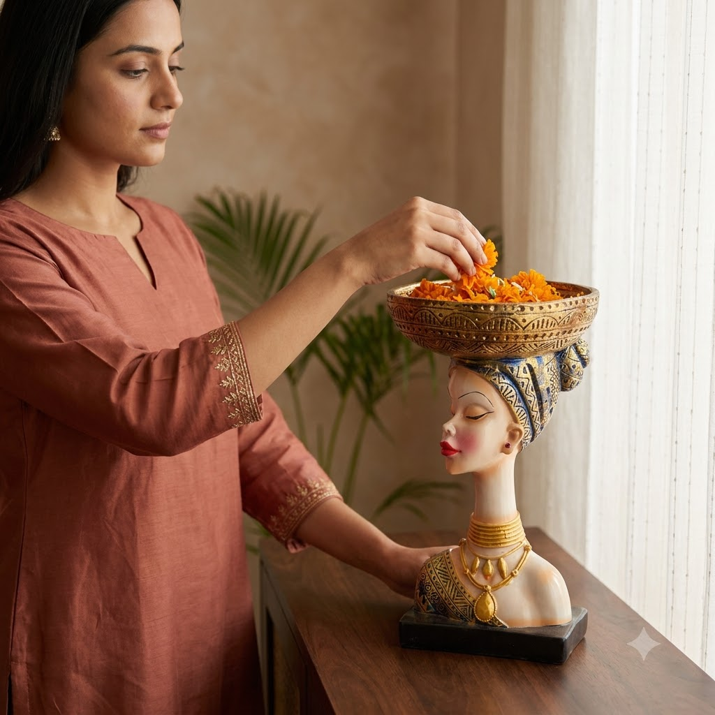 Lady Face Bowl Set of 2