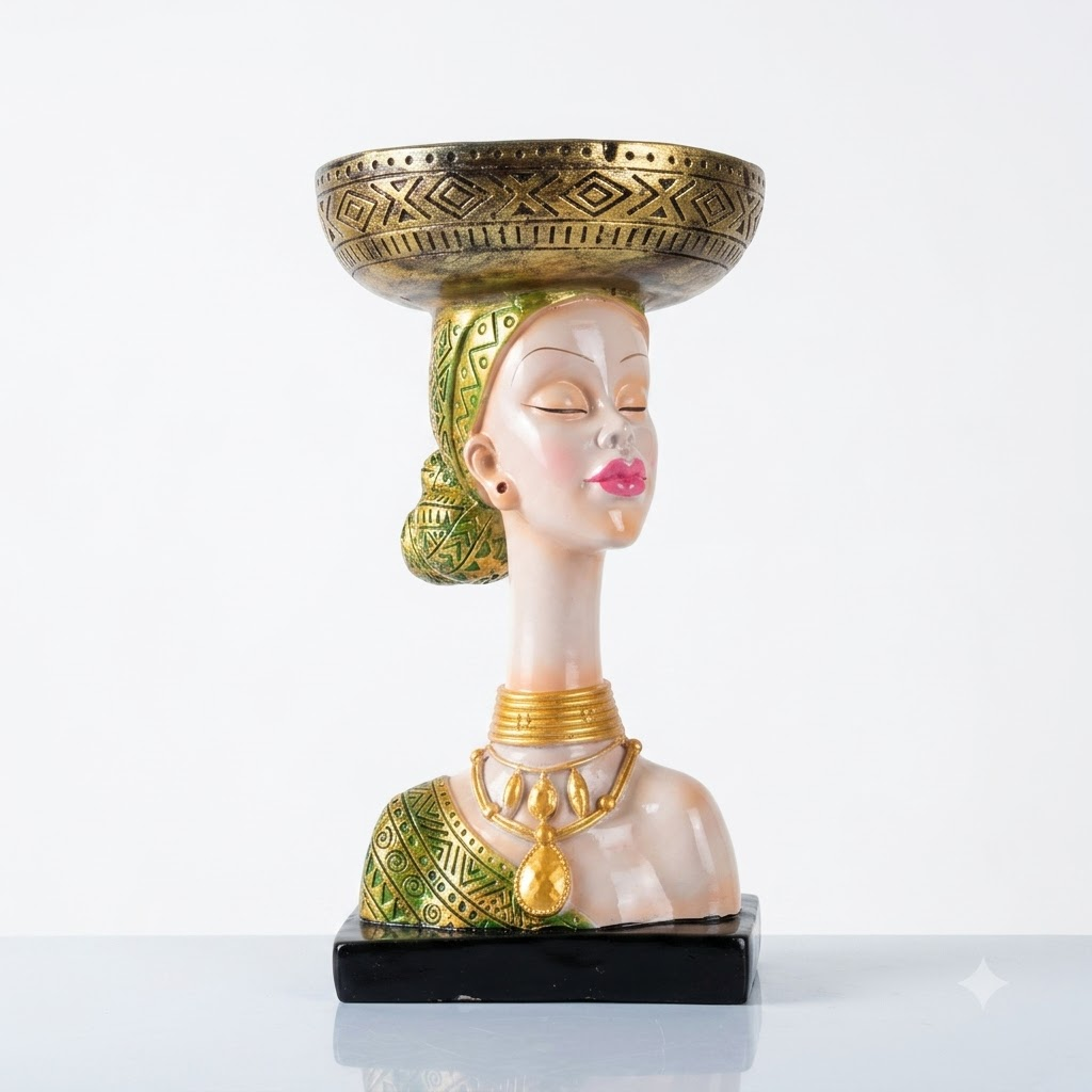 Lady Face Decorative Bowl Set