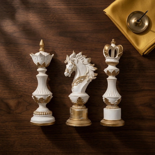 Handcrafted Ornamental Royal Chess Majesty Set