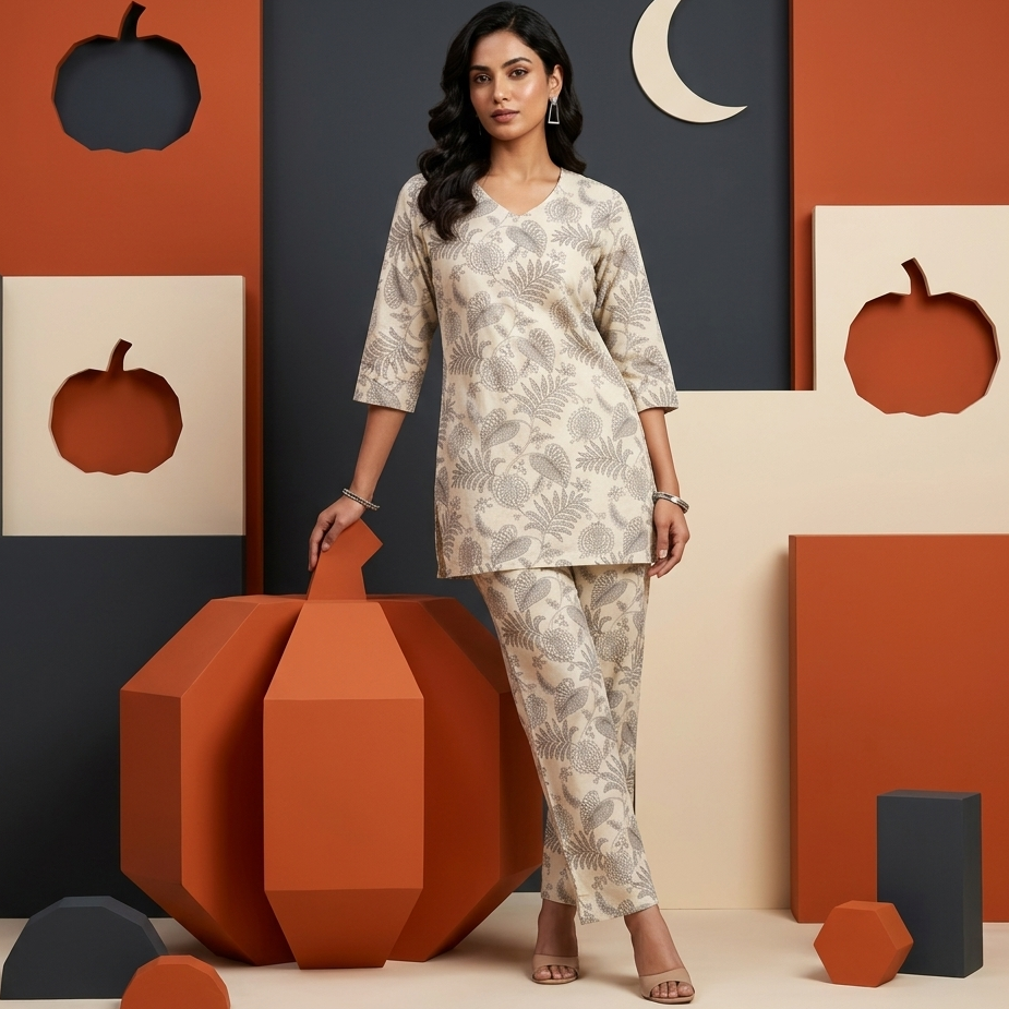 Botanical Print Co-Ord Set