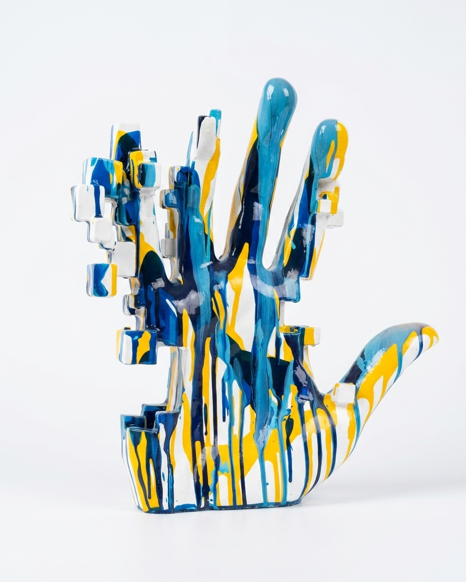 Abstract Hand Sculpture