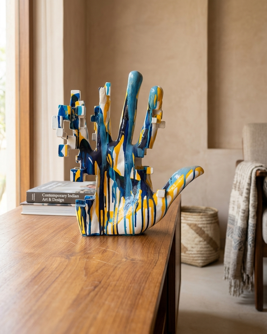 Abstract Hand Sculpture