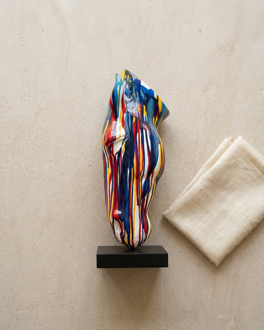 Handcrafted Abstract Horse Head Sculpture