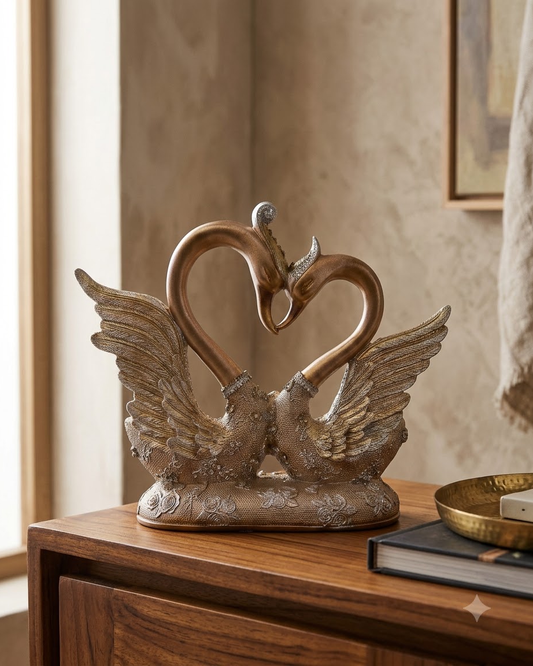 Golden Swan Couple