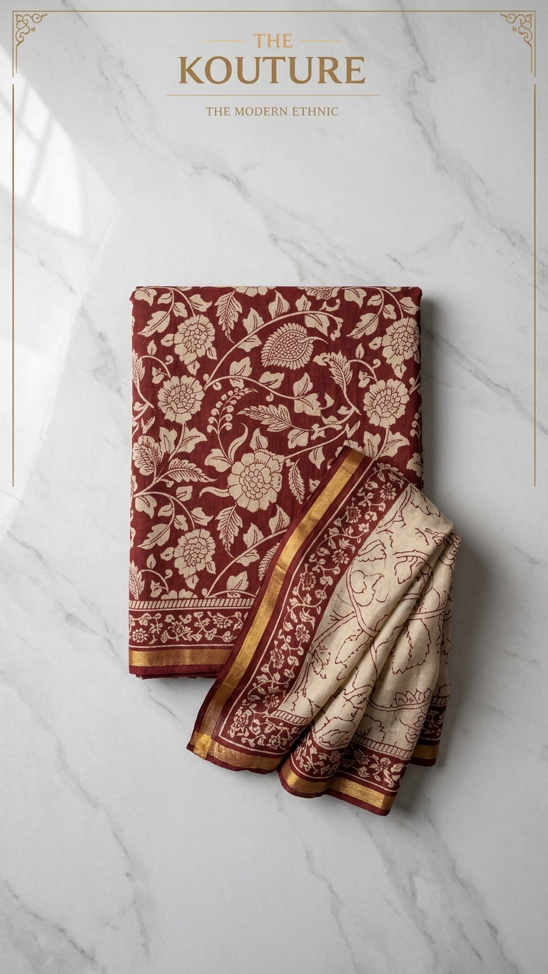 Maroon Gold Embroidered Suit Set with Dupatta – Wedding Ethnic Wear