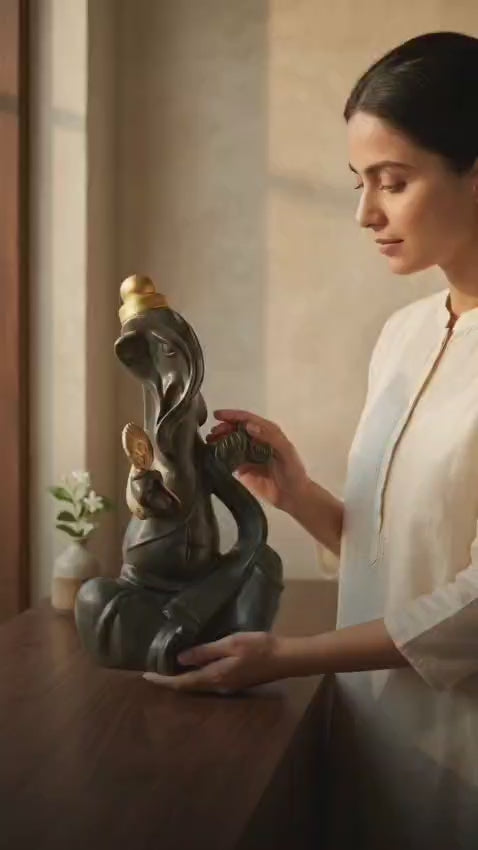 Handcrafted Ganesha Showpiece for Home Decor & Gifting