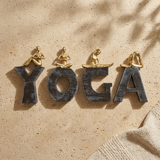 Yoga meditation figurine for home decor India –Home Office Decor India